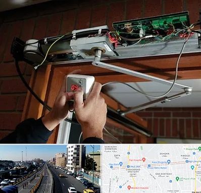 تعمیر درب برقی در پیروزی