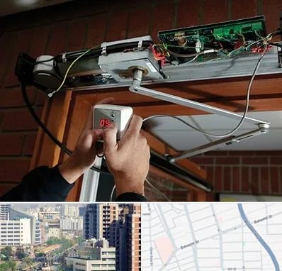 تعمیر درب برقی در خیابان بهشتی