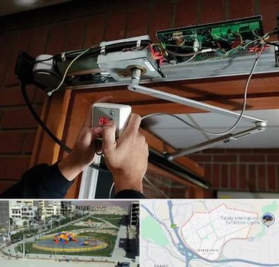 تعمیر درب برقی در مرزداران تبریز