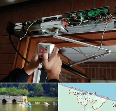 تعمیر درب برقی در عباس آباد