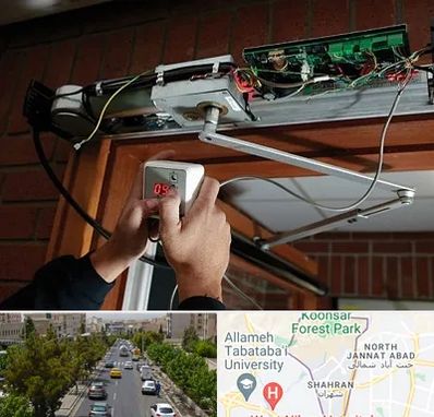 تعمیر درب برقی در شهران