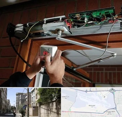 تعمیر درب برقی در مهرآباد