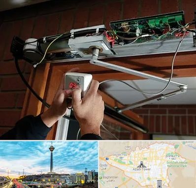 تعمیر درب برقی در تهران