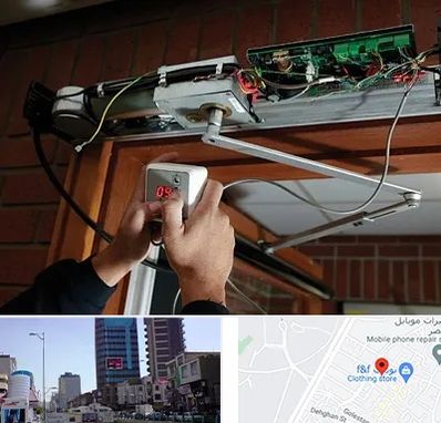 تعمیر درب برقی در چهارراه طالقانی کرج