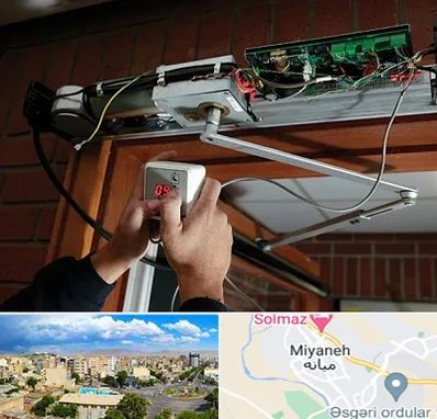 تعمیر درب برقی در میانه