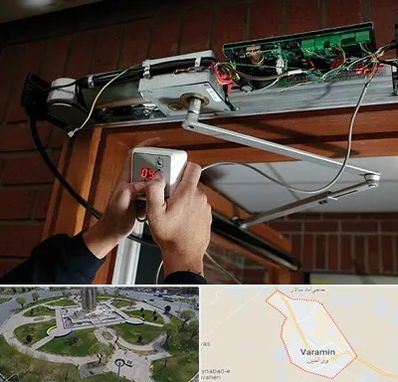 تعمیر درب برقی در ورامین