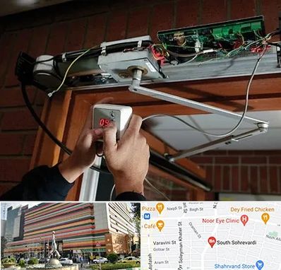 تعمیر درب برقی در سهروردی