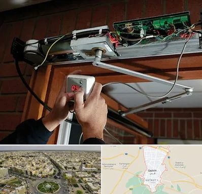 تعمیر درب برقی در قزوین