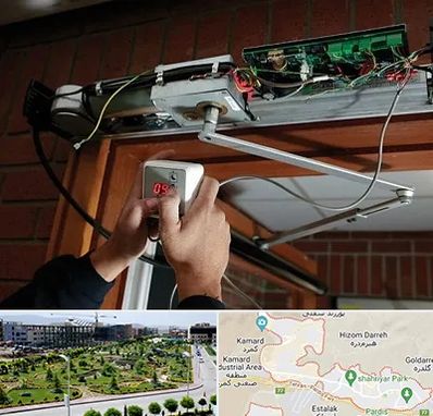 تعمیر درب برقی در پردیس