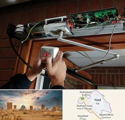 تعمیر درب برقی در یزد