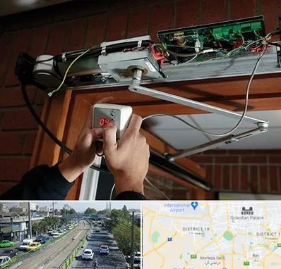 تعمیر درب برقی در جنوب تهران