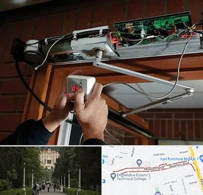 تعمیر درب برقی در بلوار معلم رشت