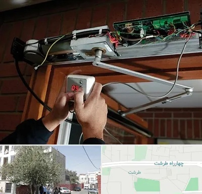 تعمیر درب برقی در طرشت