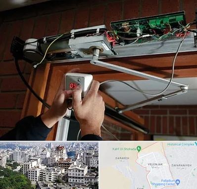 تعمیر درب برقی در ولنجک