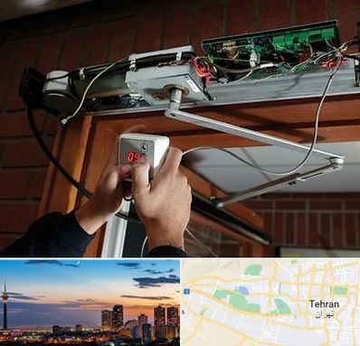 تعمیر درب برقی در غرب تهران