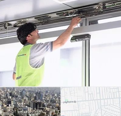 تعمیر درب اتوماتیک در جیحون