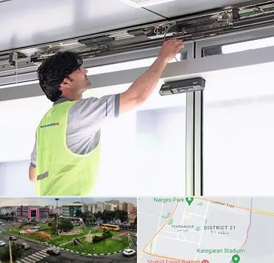 تعمیر درب اتوماتیک در تهرانسر