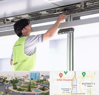 تعمیر درب اتوماتیک در ونک