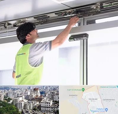 تعمیر درب اتوماتیک در ولنجک