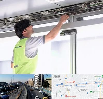 تعمیر درب اتوماتیک در پیروزی