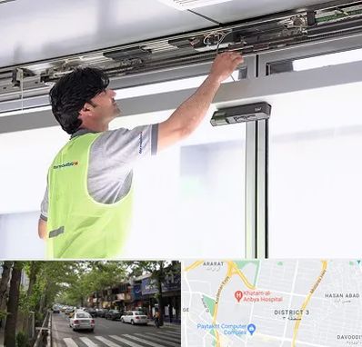 تعمیر درب اتوماتیک در ظفر