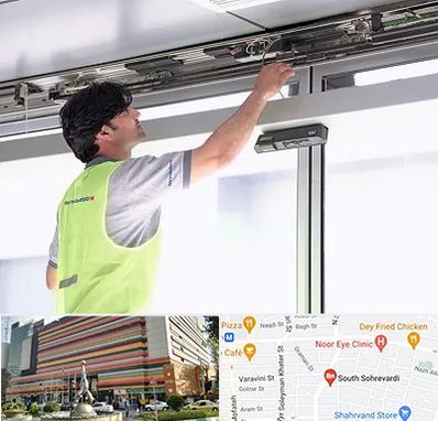 تعمیر درب اتوماتیک در سهروردی