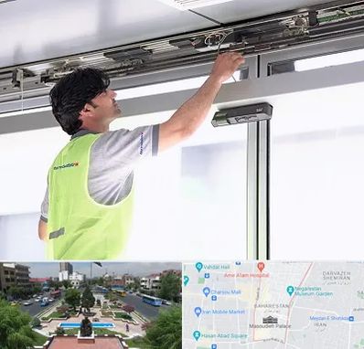 تعمیر درب اتوماتیک در بهارستان