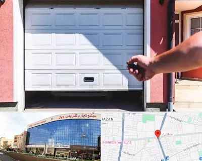 تعمیر درب پارکینگ در نصف راه تبریز