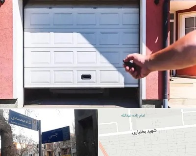 تعمیر درب پارکینگ در سی متری جی