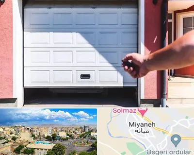 تعمیر درب پارکینگ در میانه