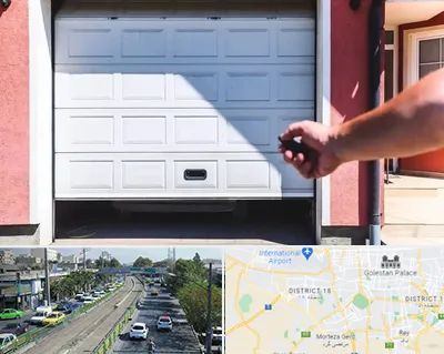 تعمیر درب پارکینگ در جنوب تهران