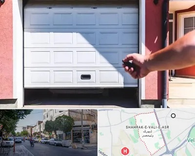 تعمیر درب پارکینگ در شهرک ولیعصر