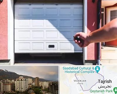 تعمیر درب پارکینگ در زعفرانیه