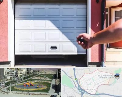 تعمیر درب پارکینگ در مرزداران تبریز