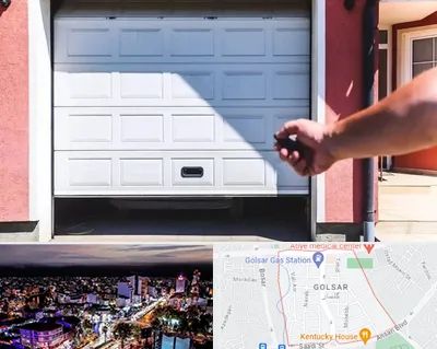 تعمیر درب پارکینگ در گلسار رشت