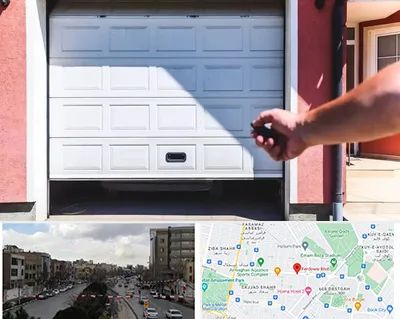 تعمیر درب پارکینگ در بلوار فردوسی مشهد