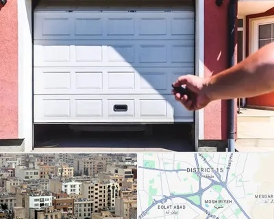 تعمیر درب پارکینگ در جنوب شرق تهران