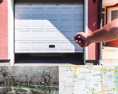 تعمیر درب پارکینگ در باغ فیض