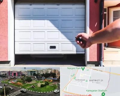 تعمیر درب پارکینگ در تهرانسر