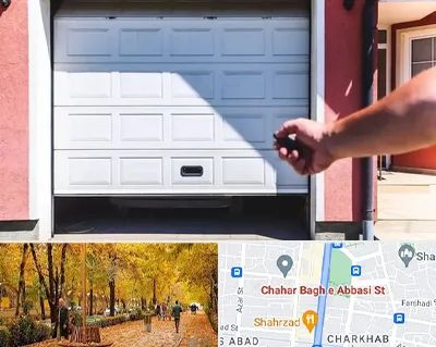 تعمیر درب پارکینگ در چهارباغ اصفهان