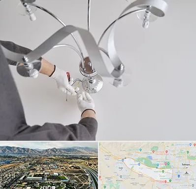 نصاب لوستر در منطقه 21 تهران