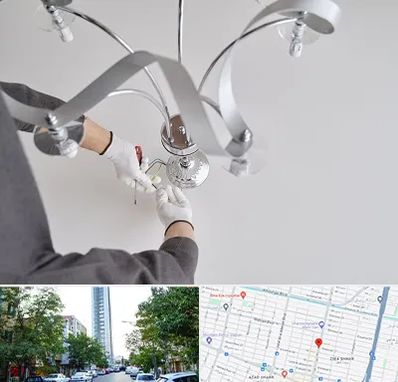 نصاب لوستر در امامت مشهد