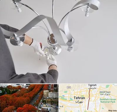 نصاب لوستر در ولیعصر