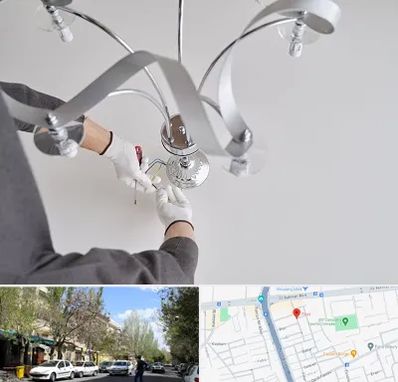 نصاب لوستر در کوی فیروز تبریز