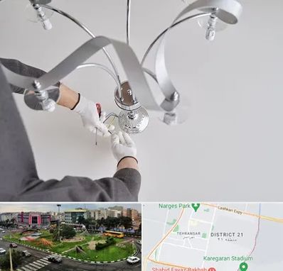 نصاب لوستر در تهرانسر