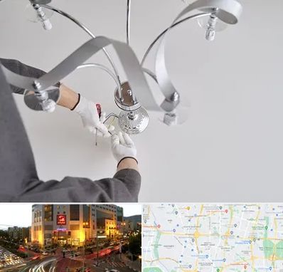 نصاب لوستر در جنت آباد تهران