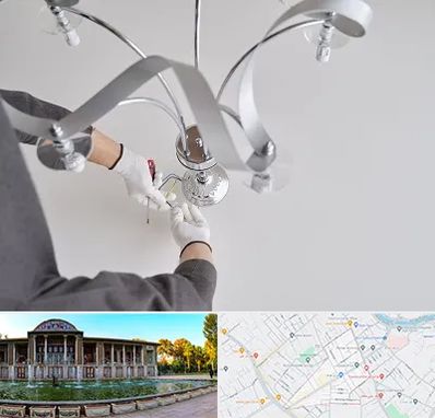 نصاب لوستر در عفیف آباد شیراز