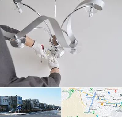 نصاب لوستر در شریعتی مشهد