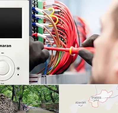 نصاب آنتن مرکزی و دیجیتال در شاندیز مشهد