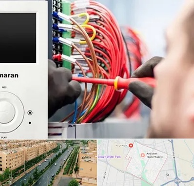 نصاب آنتن مرکزی و دیجیتال در فاز سه اندیشه